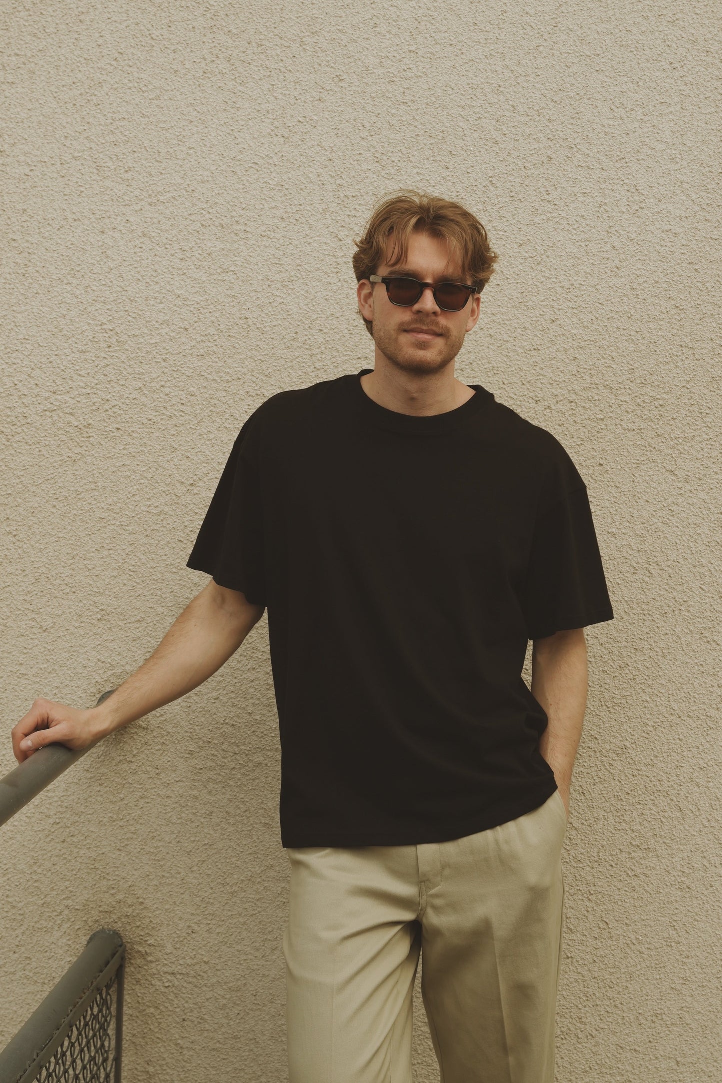 OUNCE garments Willy oversize t-shirt - black