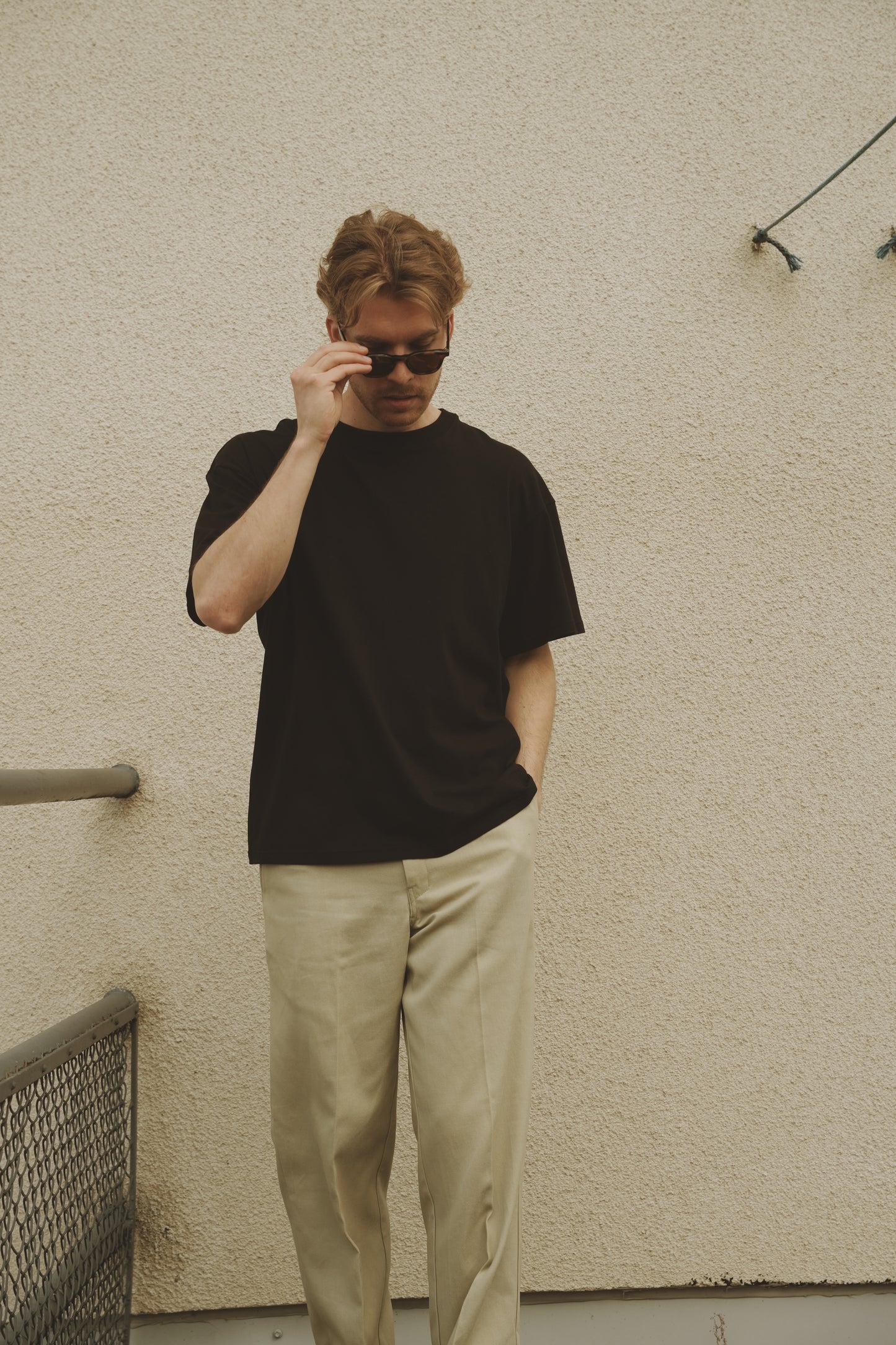 OUNCE garments Willy oversize t-shirt - black