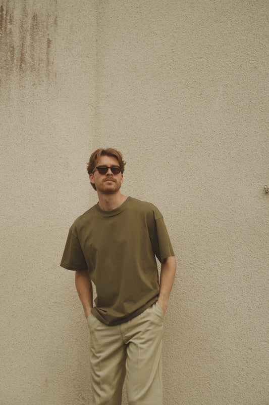 OUNCE garments Willy oversized t-shirt - green
