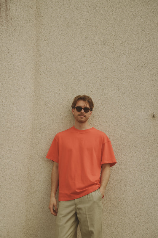 OUNCE garments Willy oversize t-shirt - red