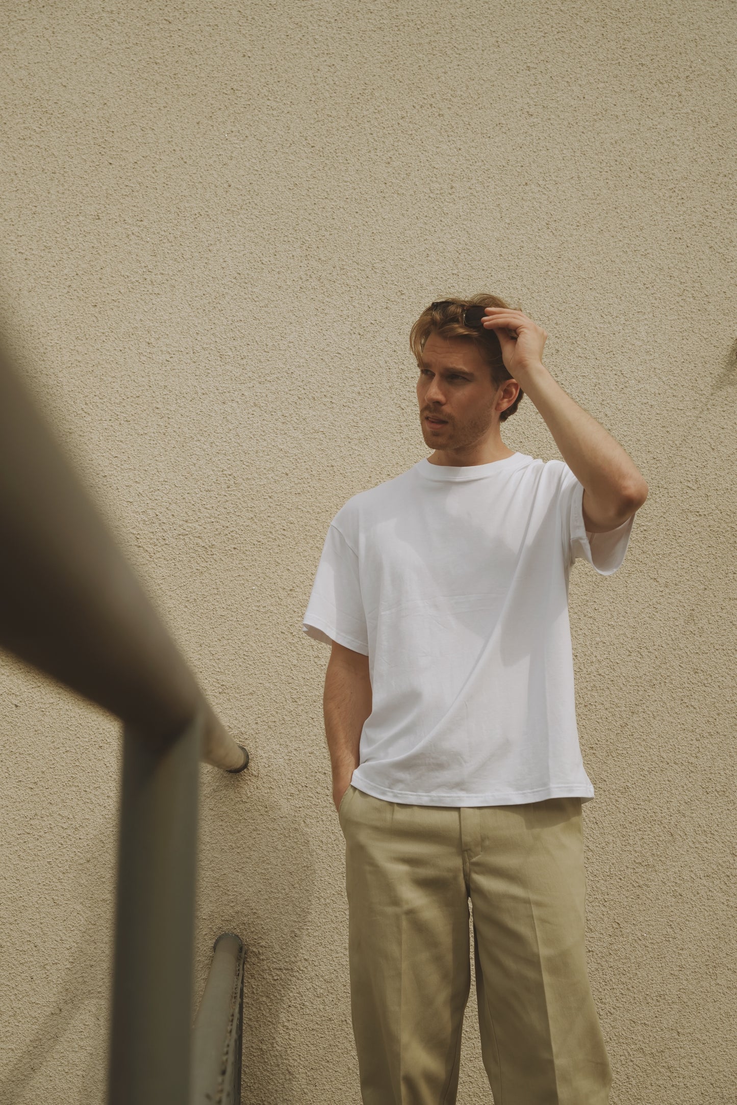 OUNCE garments Willy oversize t-shirt - white