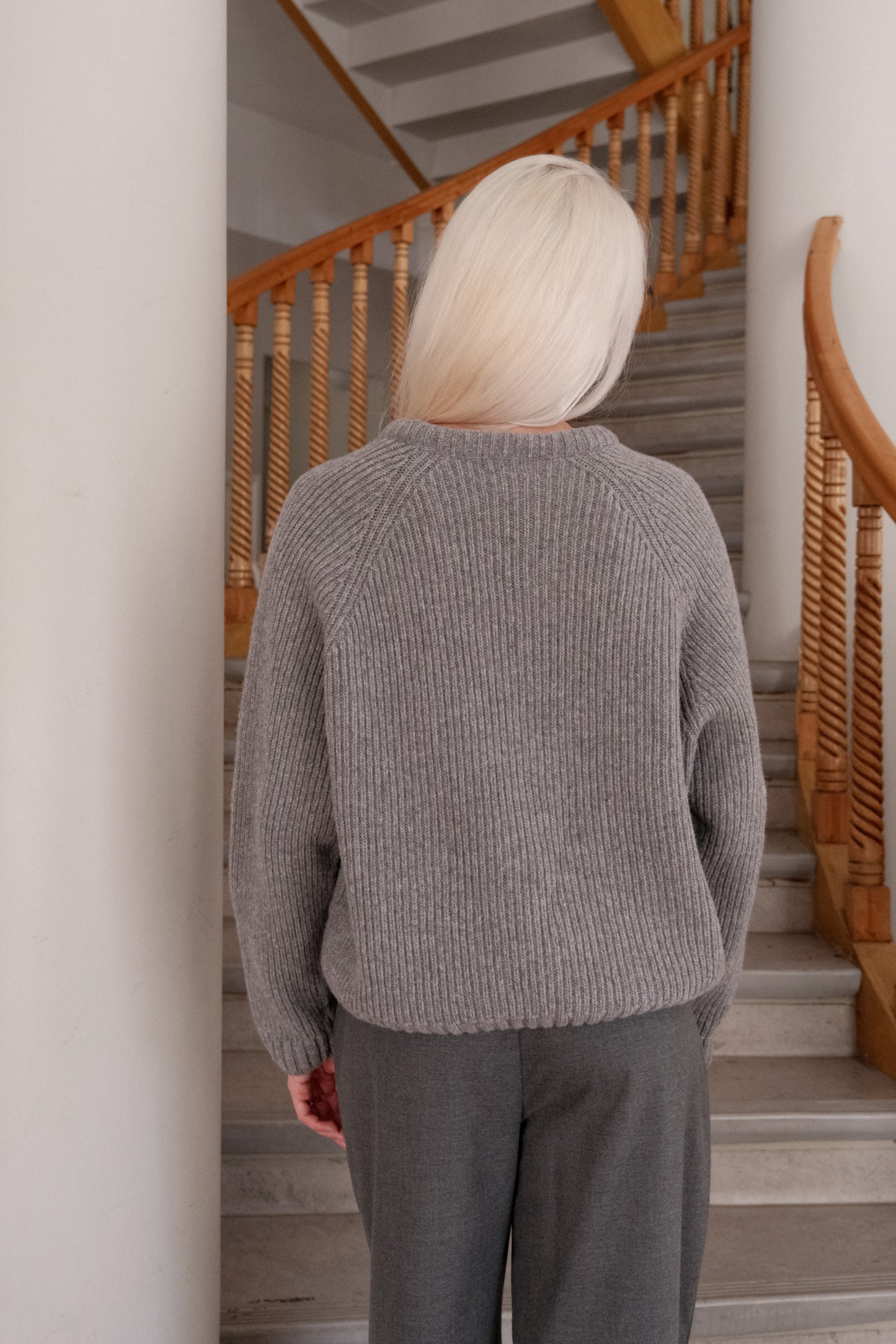 OUNCE garments Bon Sweater - dark grey