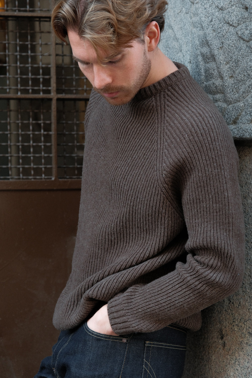 OUNCE garment Oskar Sweater - brown