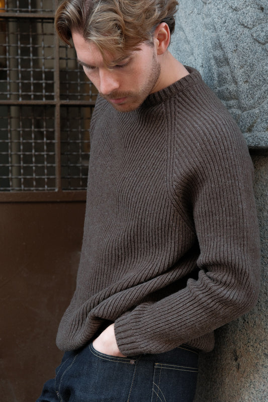 OUNCE garment Oskar Sweater - brown