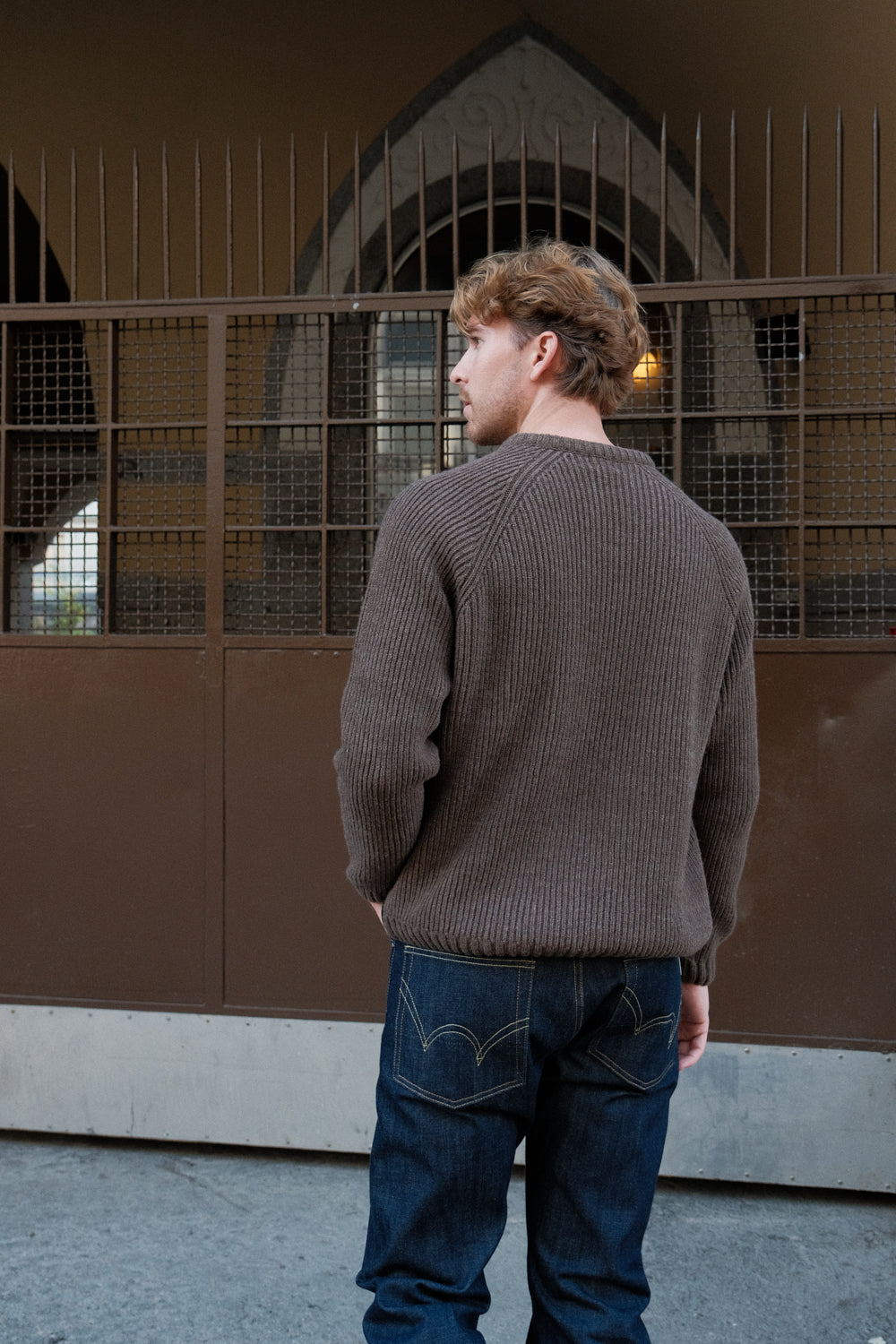 OUNCE garment Oskar Sweater - brown