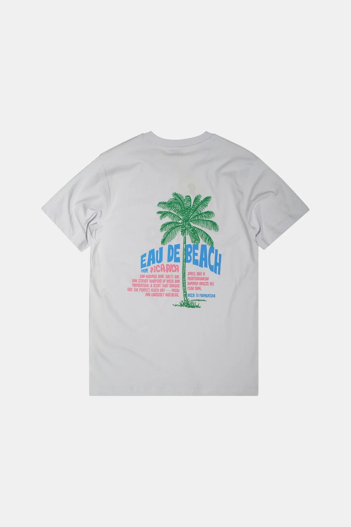 PICA PICA Eau de Beach t-shirt - white