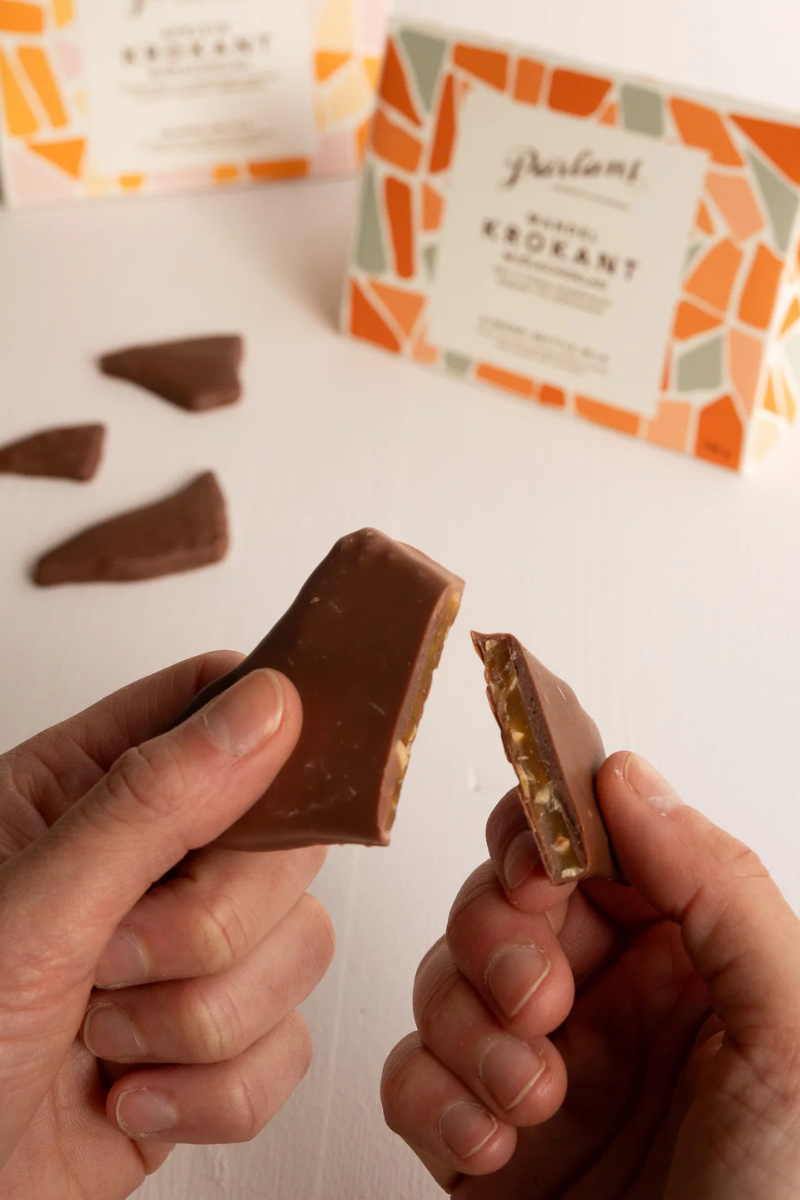 Pärlans Konfektyr Brittle of Crokant - almond milk chocolate
