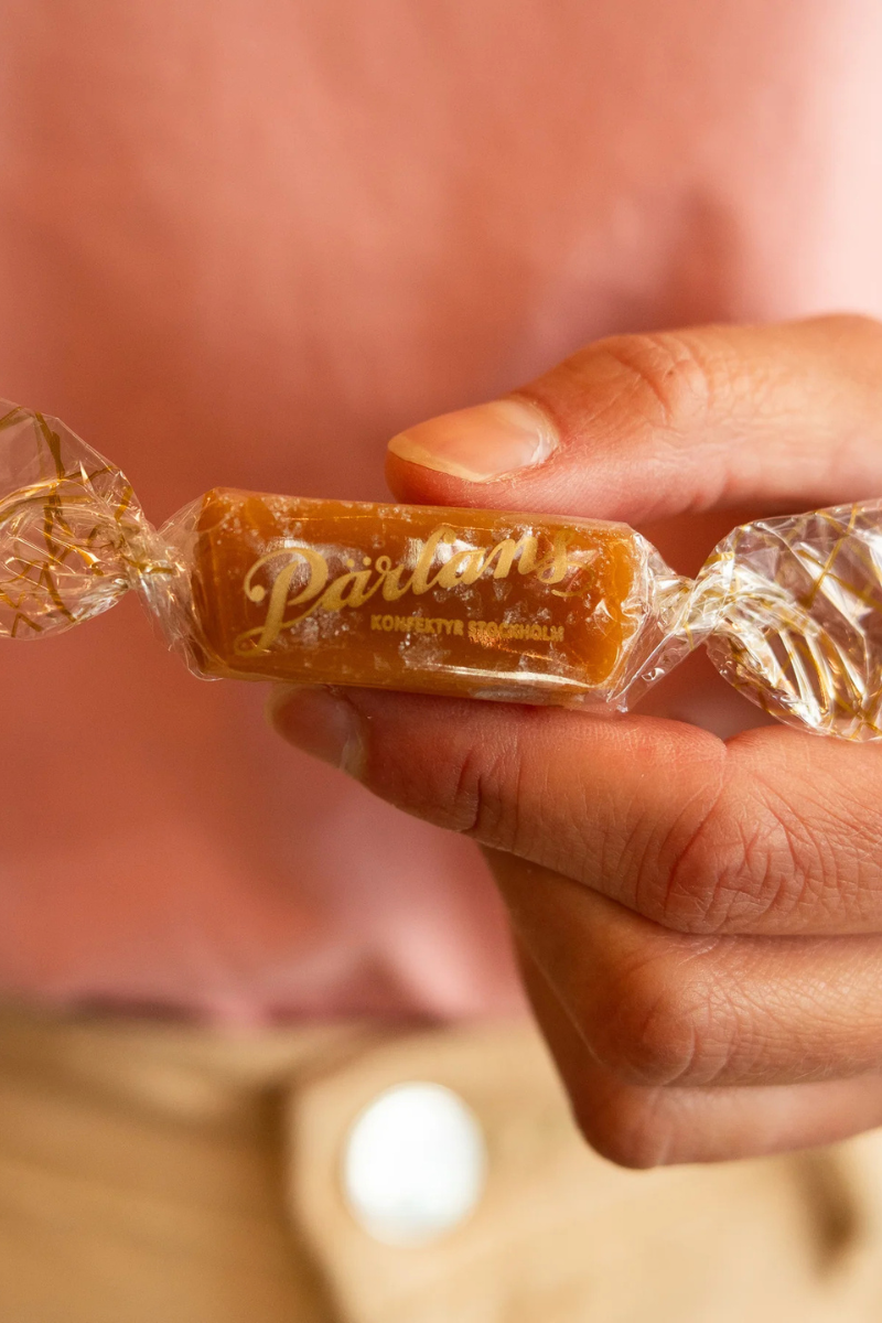 Pärlans Konfektyr Caramel box of 10 - vanilla & sea salt