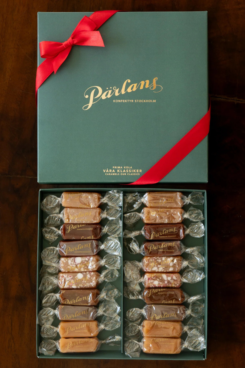 Pärlans Konfektyr Caramel box of 20 - our classics