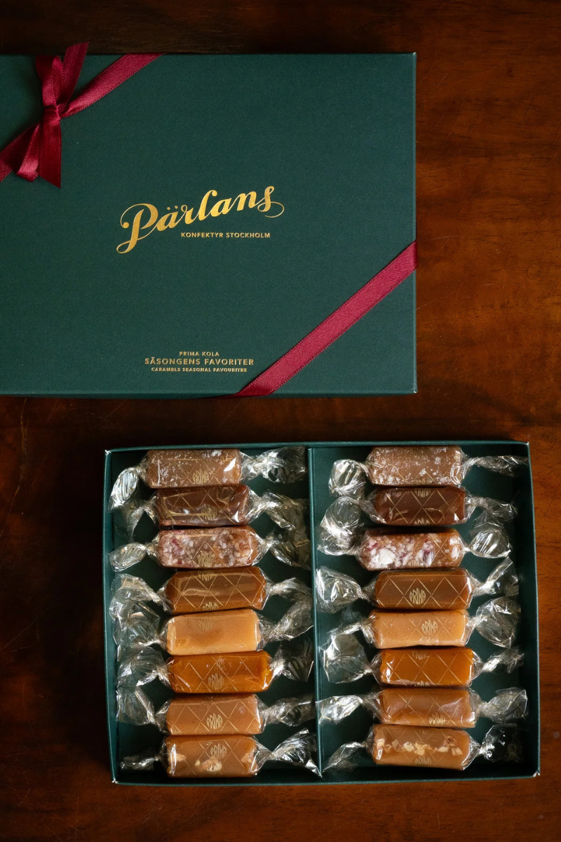 Pärlans Konfektyr Caramel box of 16