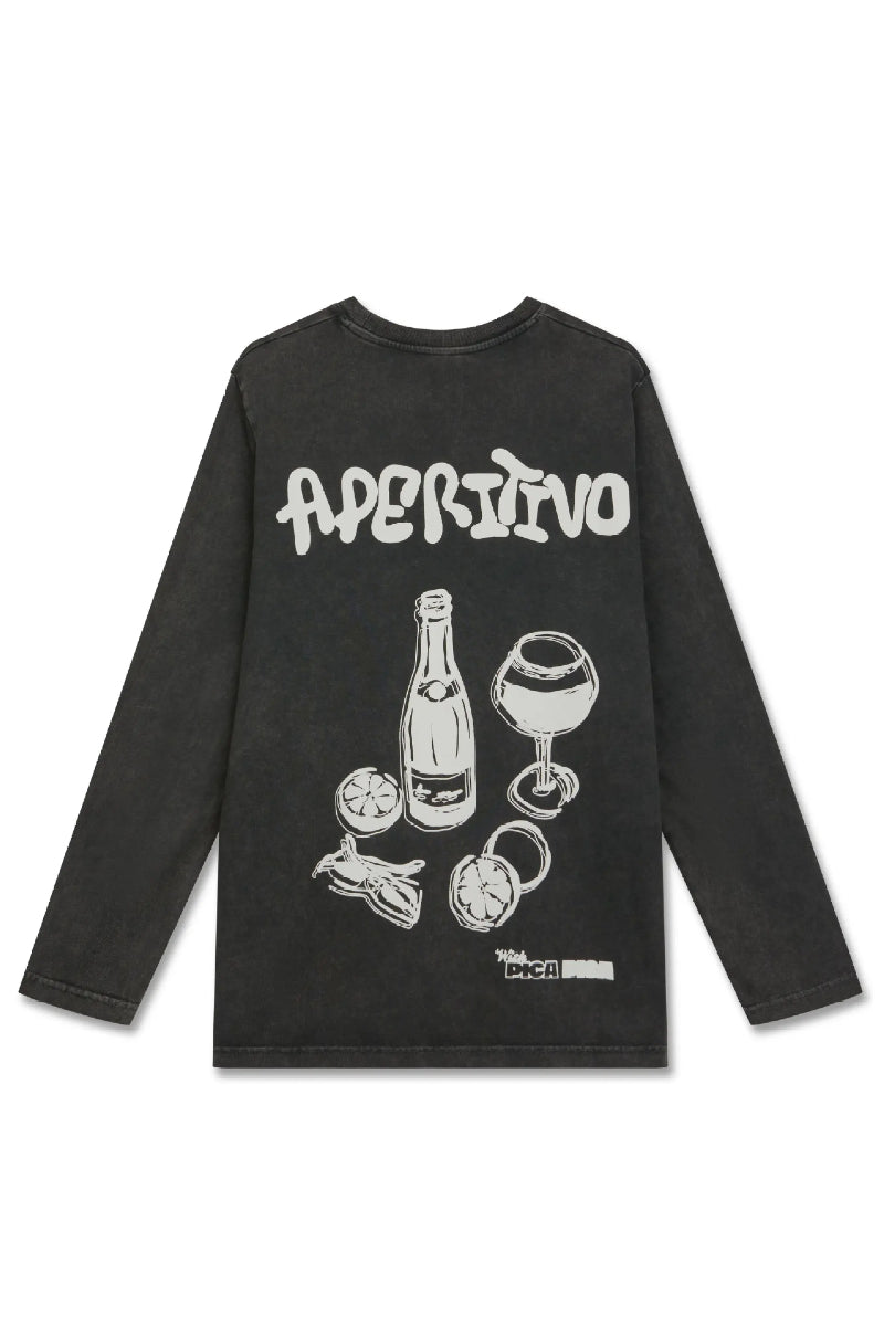PICA PICA Aperitivo shirt - washed black