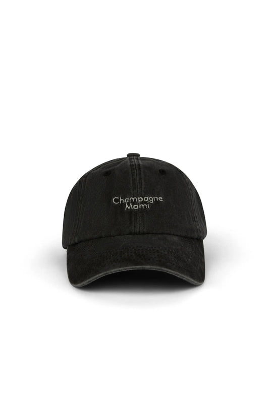 PICA PICA Champagne Mami Dad Cap - washed black