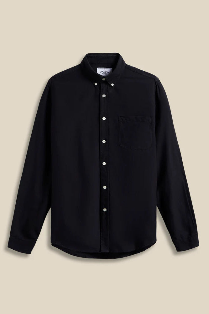 Portuguese Flannel Belavista kauluspaita - musta