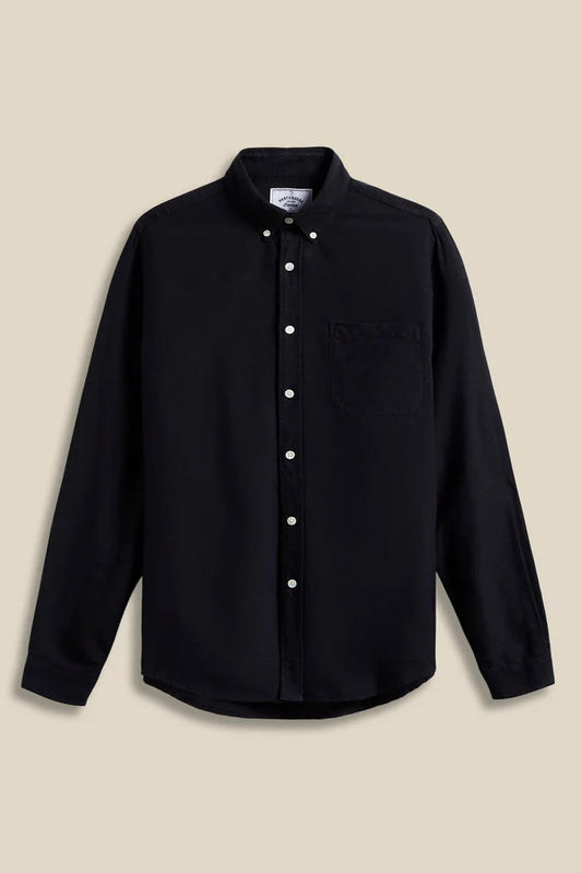 Portuguese Flannel Belavista kauluspaita - musta