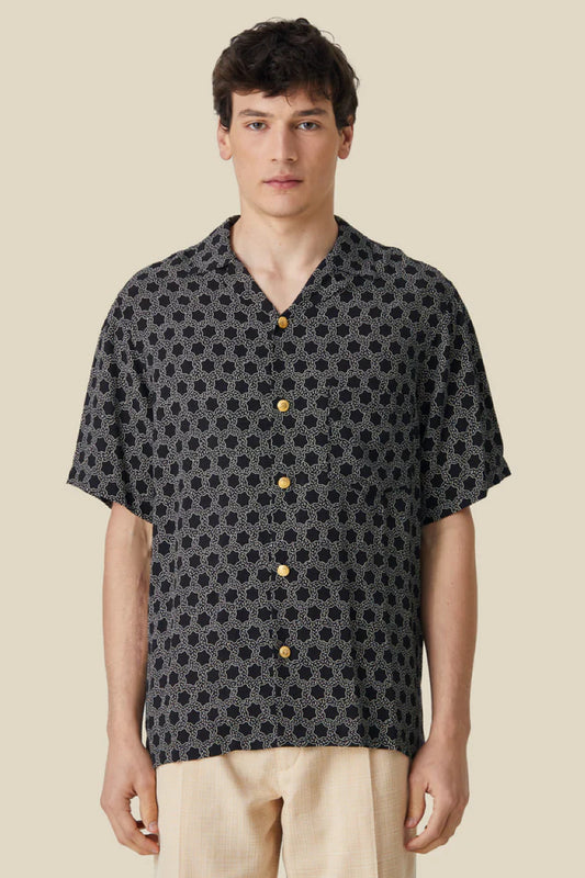 Portuguese Flannel Select shirt - black