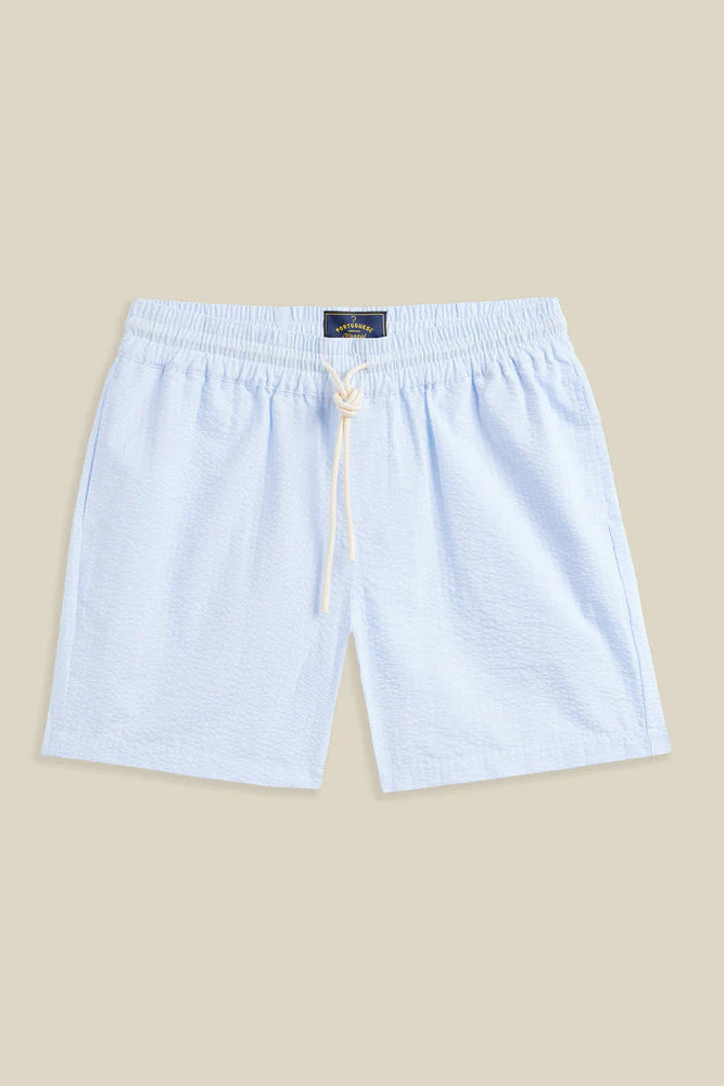 Portuguese Flannel Atlantico shorts - light blue