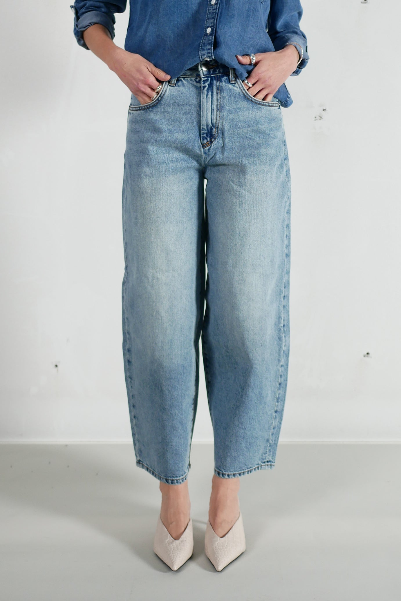 Saburo Jeans Barrel - vintage