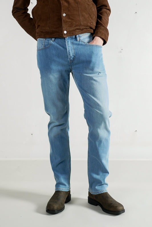 Saburo Jeans Slim Straight - vintage sun wash