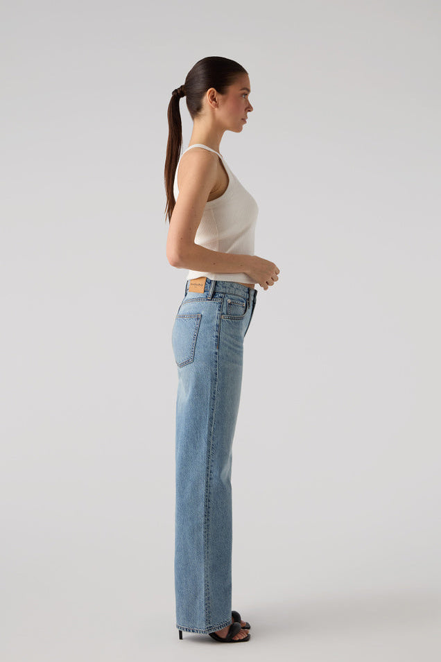 Saburo Jeans Relaxed Straight - vintage wash