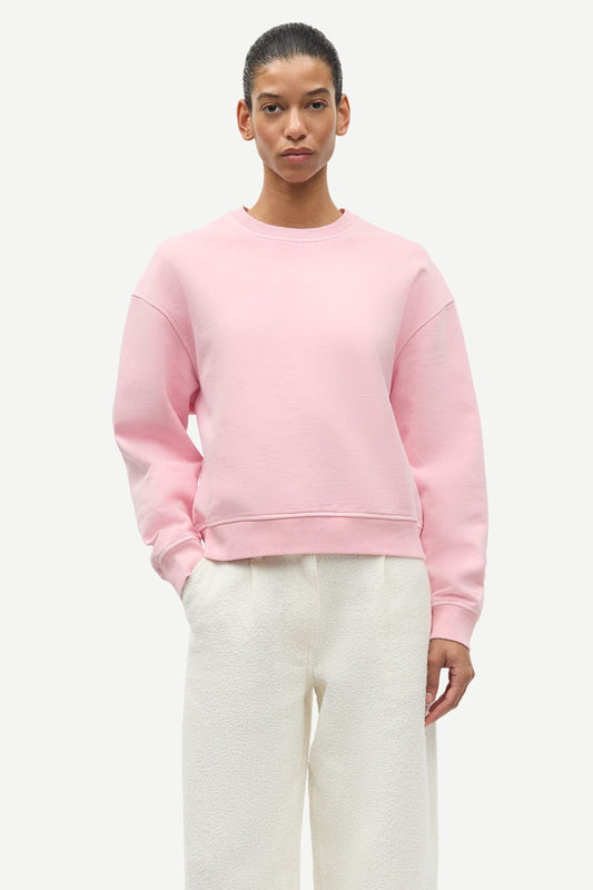 Samsøe Samsøe Savan sweat - bleached mauve pigment