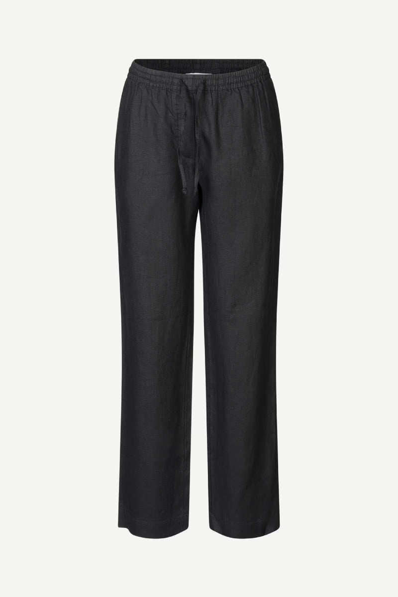Samsøe Samsøe Hoys String trousers - black
