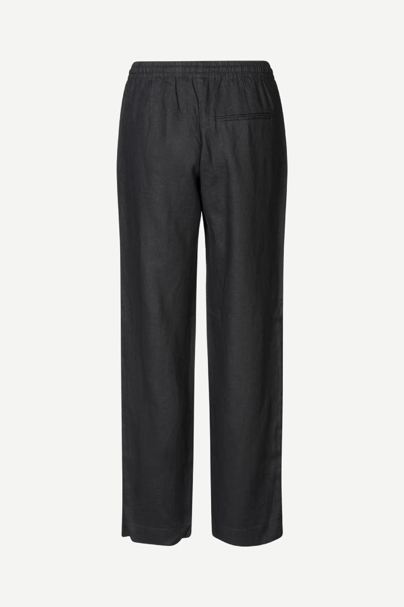 Samsøe Samsøe Hoys String trousers - black