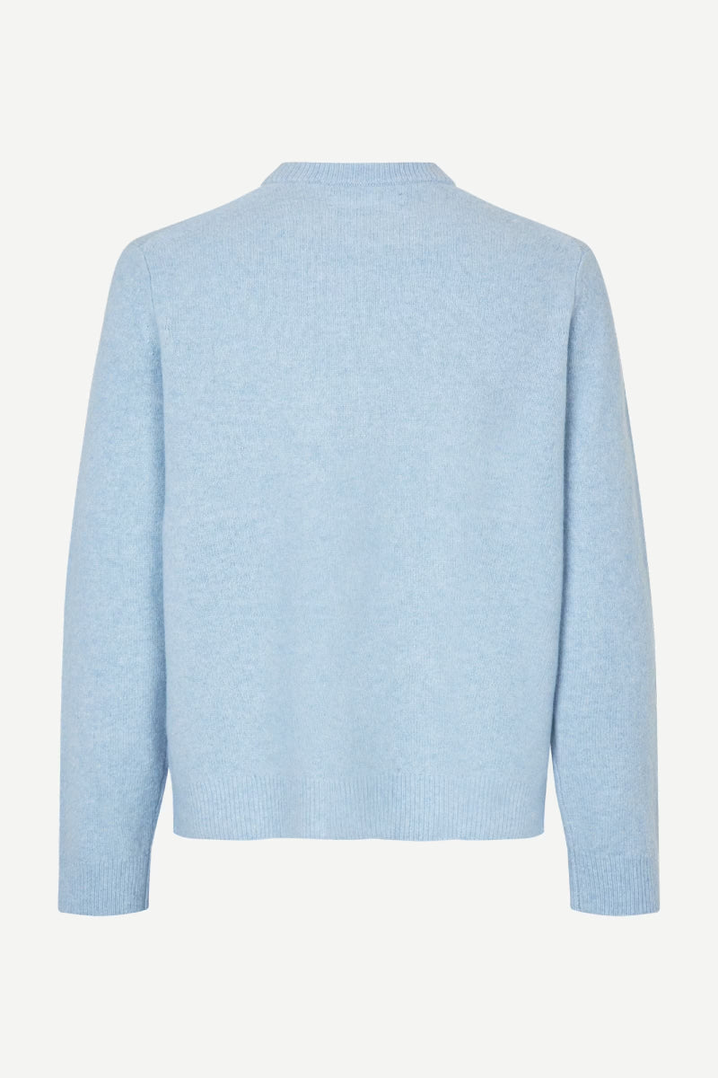 Samsøe Samsøe Isak Knit Sweater - subdued blue