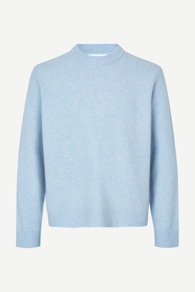 Samsøe Samsøe Isak Knit Sweater - subdued blue