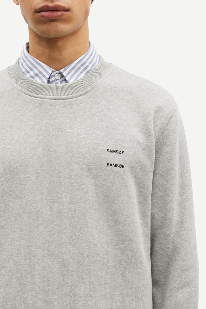 Samsøe Samsøe Joel crew neck - grey melange