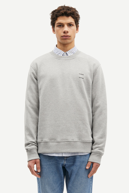 Samsøe Samsøe Joel crew neck - grey melange