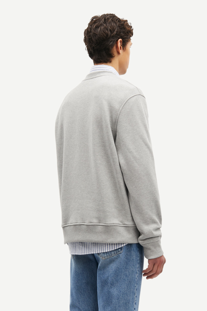 Samsøe Samsøe Joel crew neck - grey melange