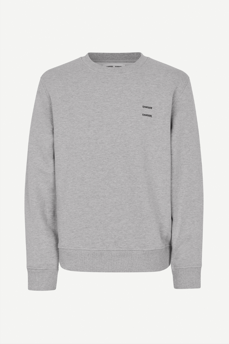 Samsøe Samsøe Joel crew neck - grey melange
