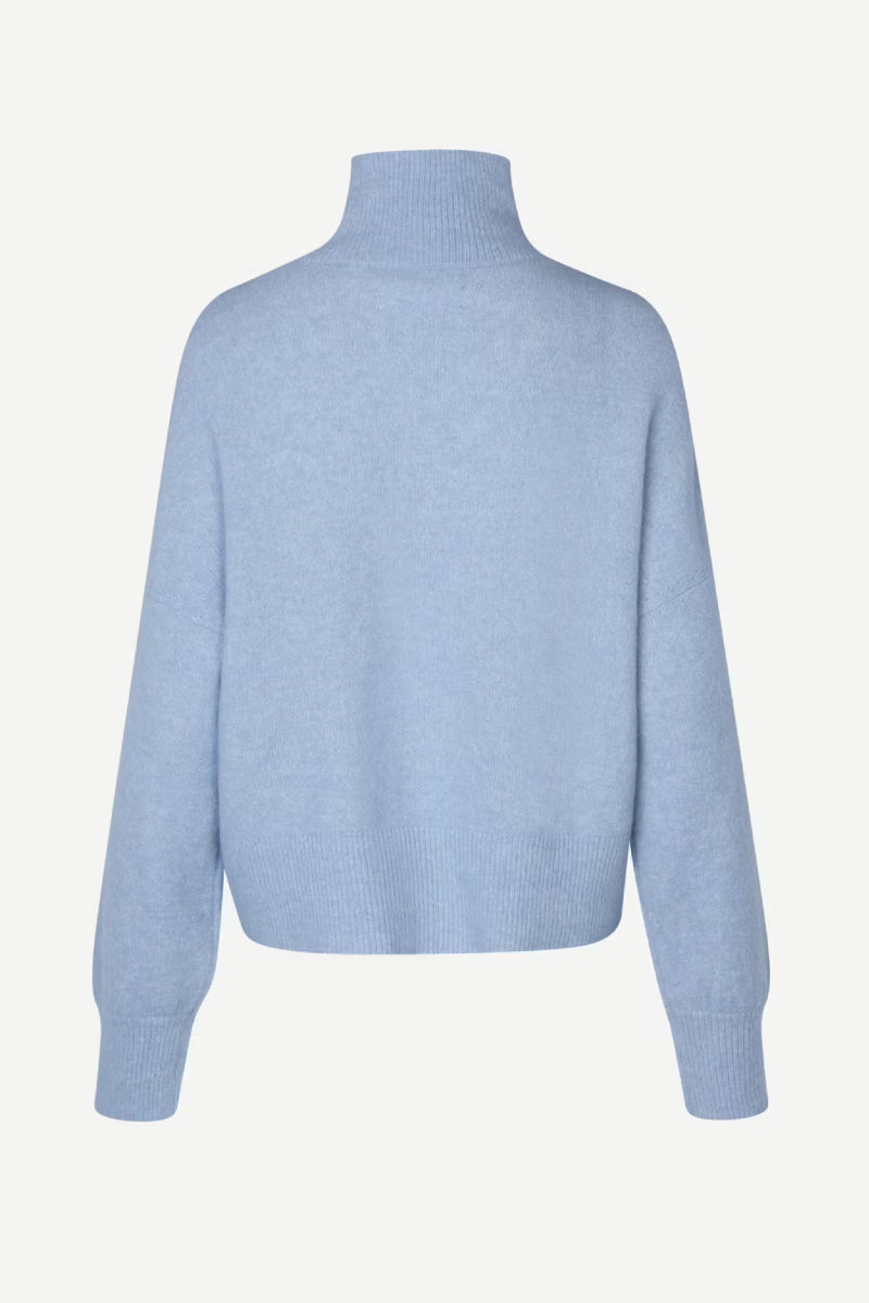 Samsøe Samsøe Nola Turtleneck - subdued blue