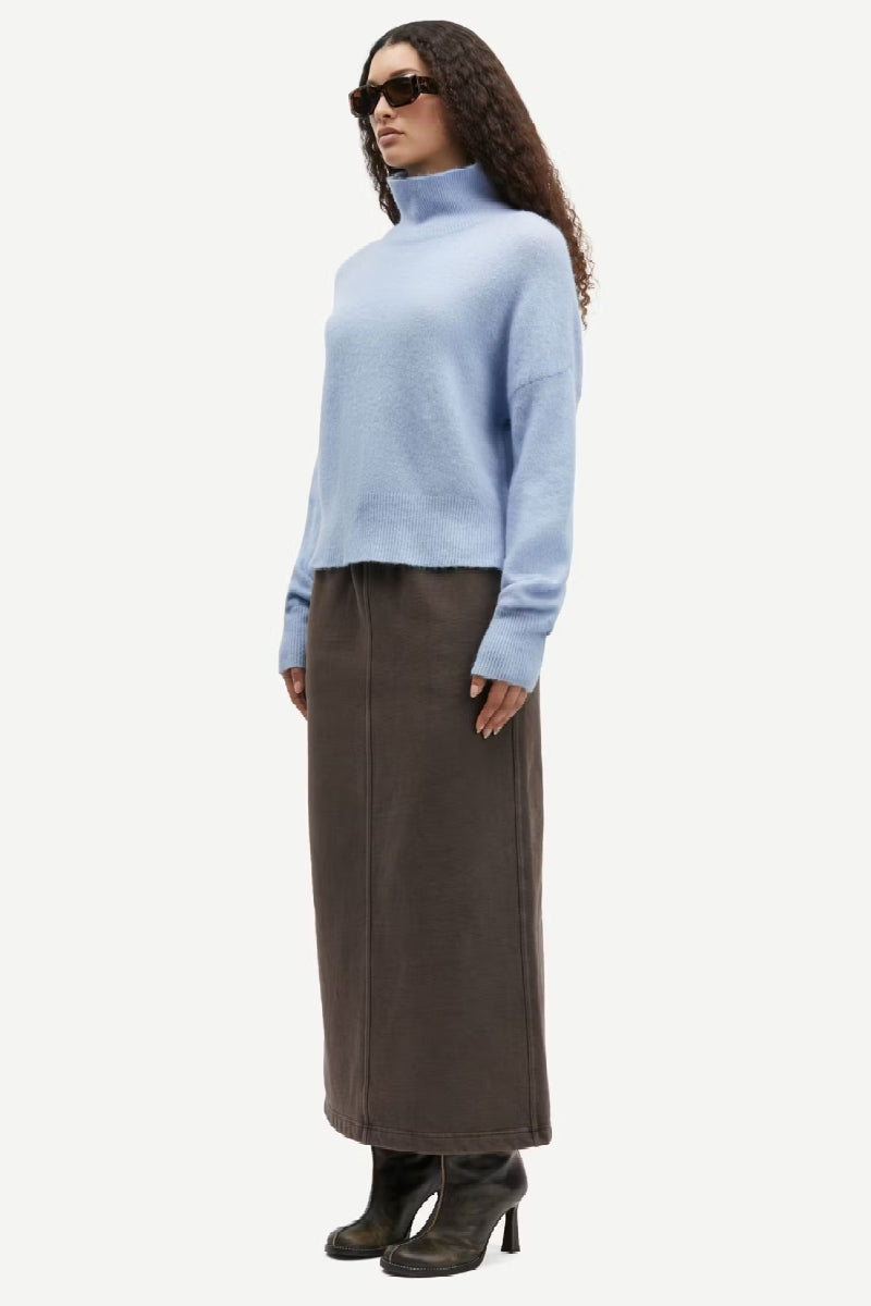 Samsøe Samsøe Nola Turtleneck - subdued blue