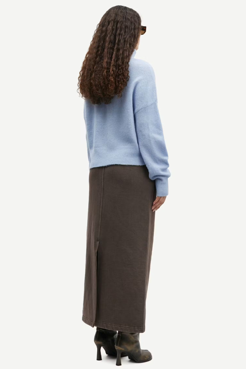 Samsøe & Samsøe Nola Turtleneck - subdued blue