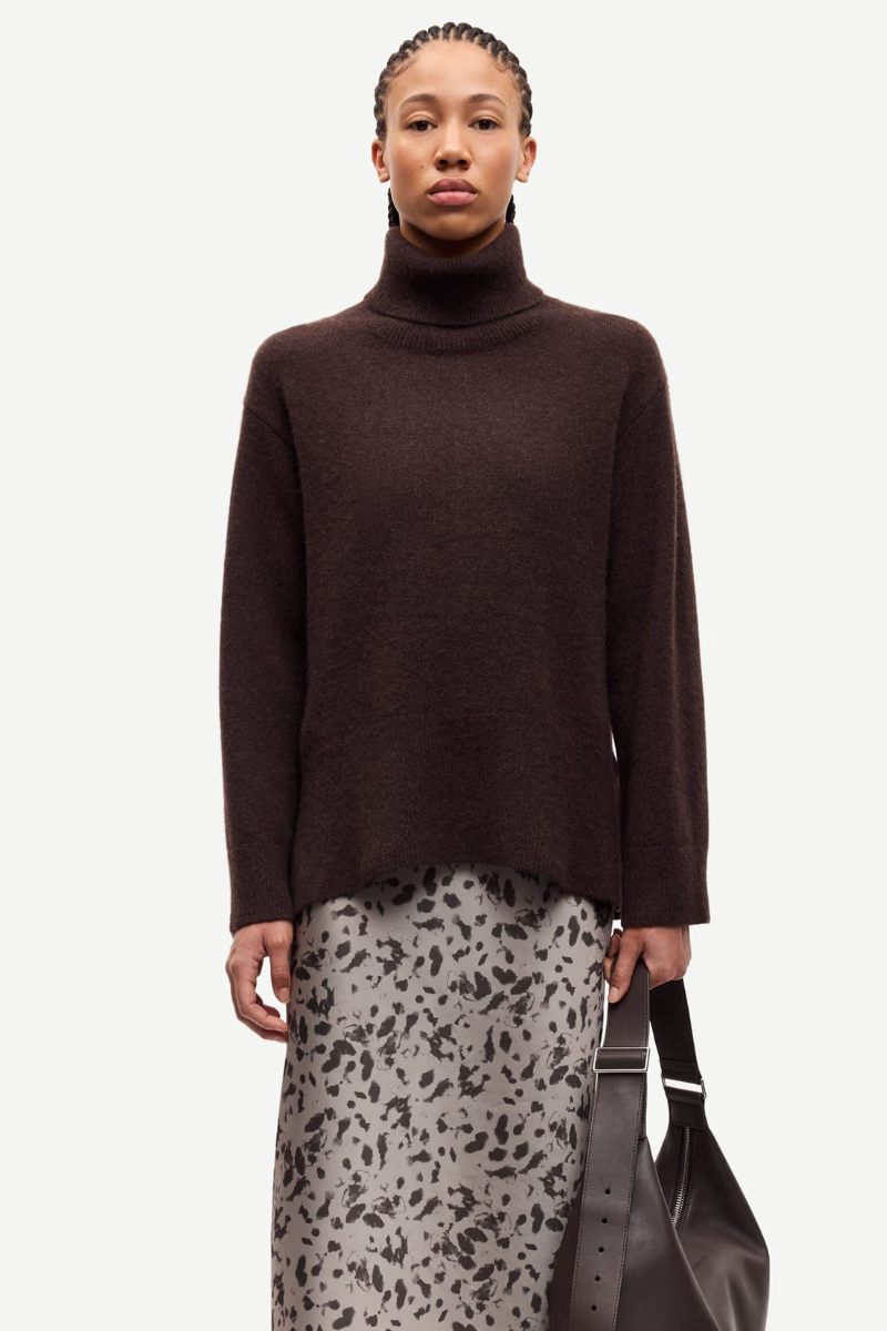 Samsøe Samsøe Samartina turtleneck - Black coffee