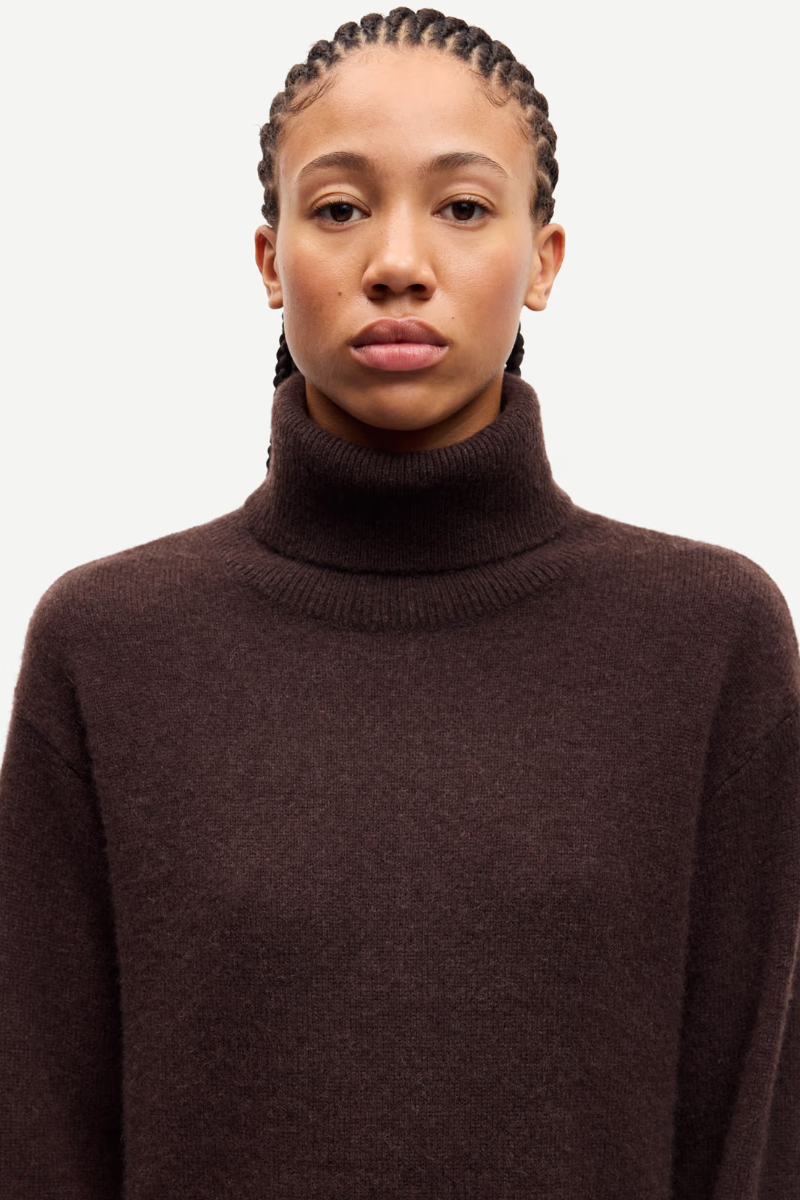 Samsøe Samsøe Samartina turtleneck - Black coffee