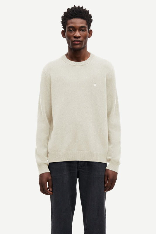 Samsøe Samsøe Sapatrik Sweater - silver birch