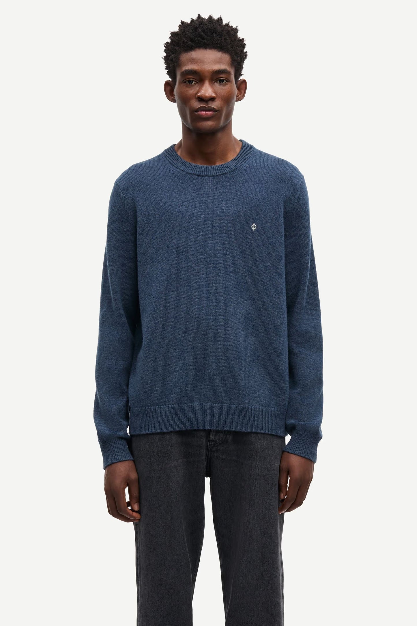 Samsøe Samsøe Sapatrik Sweater - midnight navy