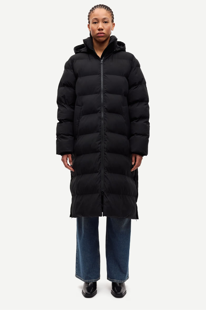 Samsøe Samsøe Saseri puffer coat - black