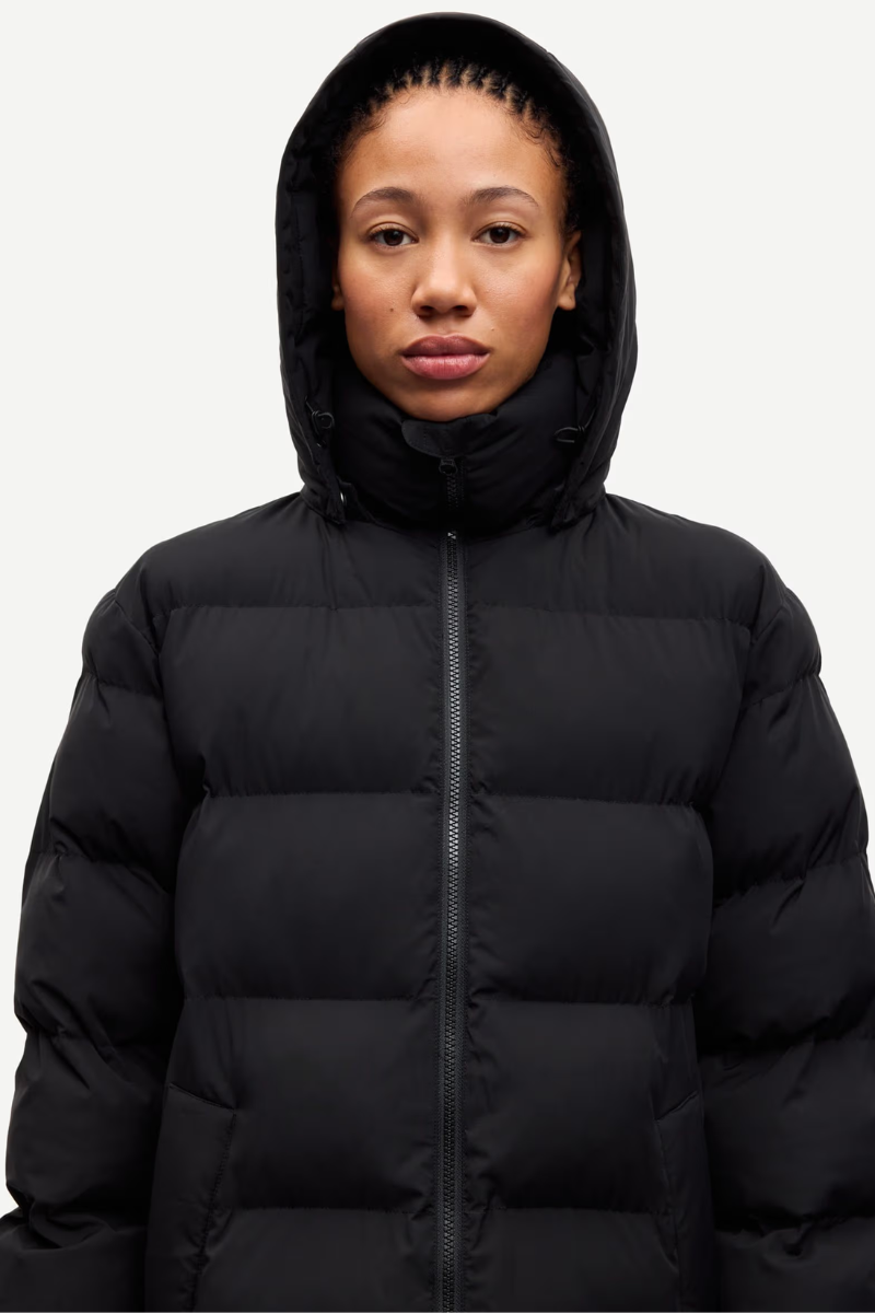 Samsøe Samsøe Saseri puffer coat - black