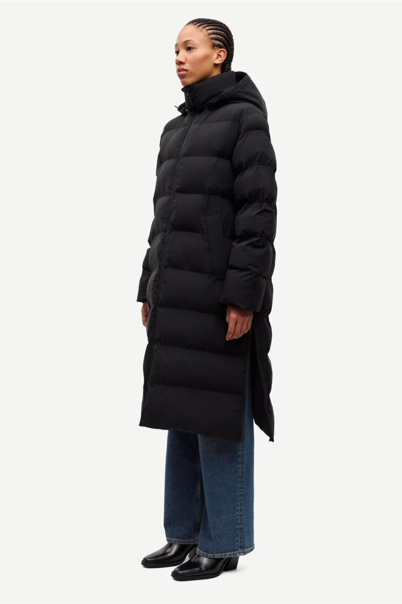 Samsøe Samsøe Saseri puffer coat - black