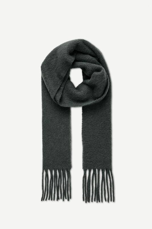 Samsøe Samsøe Tina Scarf - volcanic ash