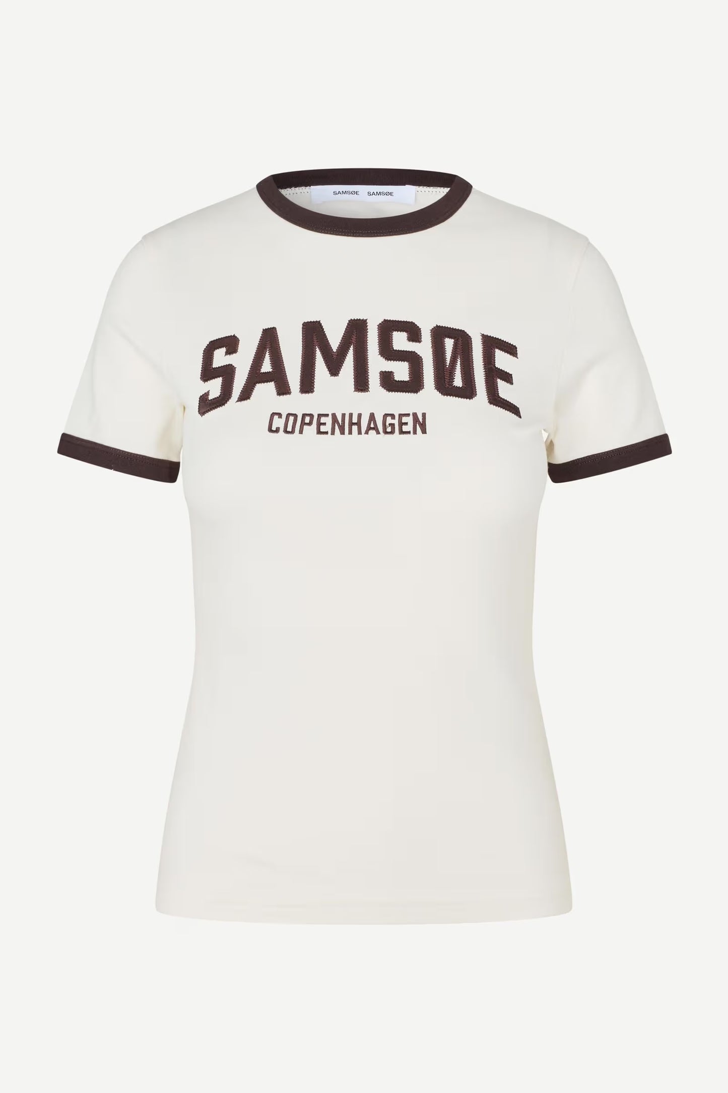 Samsøe Samsøe Sabond SS t-shirt - egret