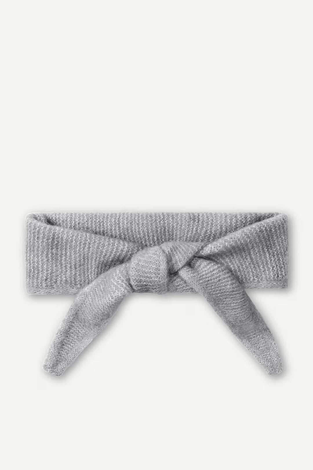Samsøe Samsøe Sanor triangle scarf - grey mel.