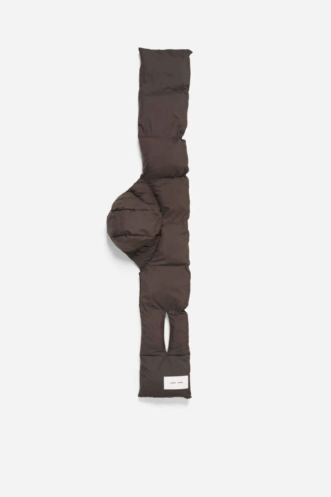 Samsøe Samsøe Satony hooded scarf - mulch