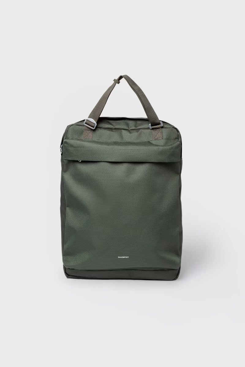 Sandqvist Go 2-Way Tote bag - Dawn Green