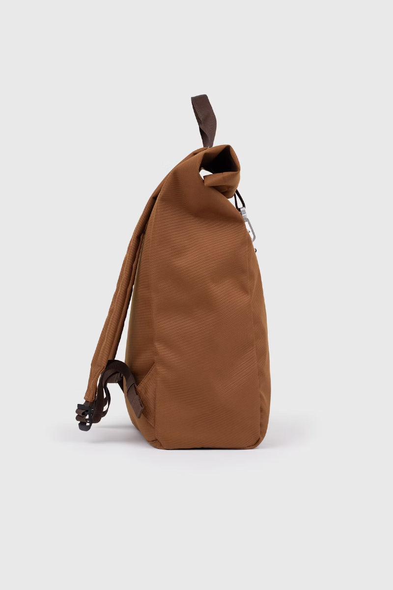 Sandqvist Ground Rolltop Backpack L - Sepia brown