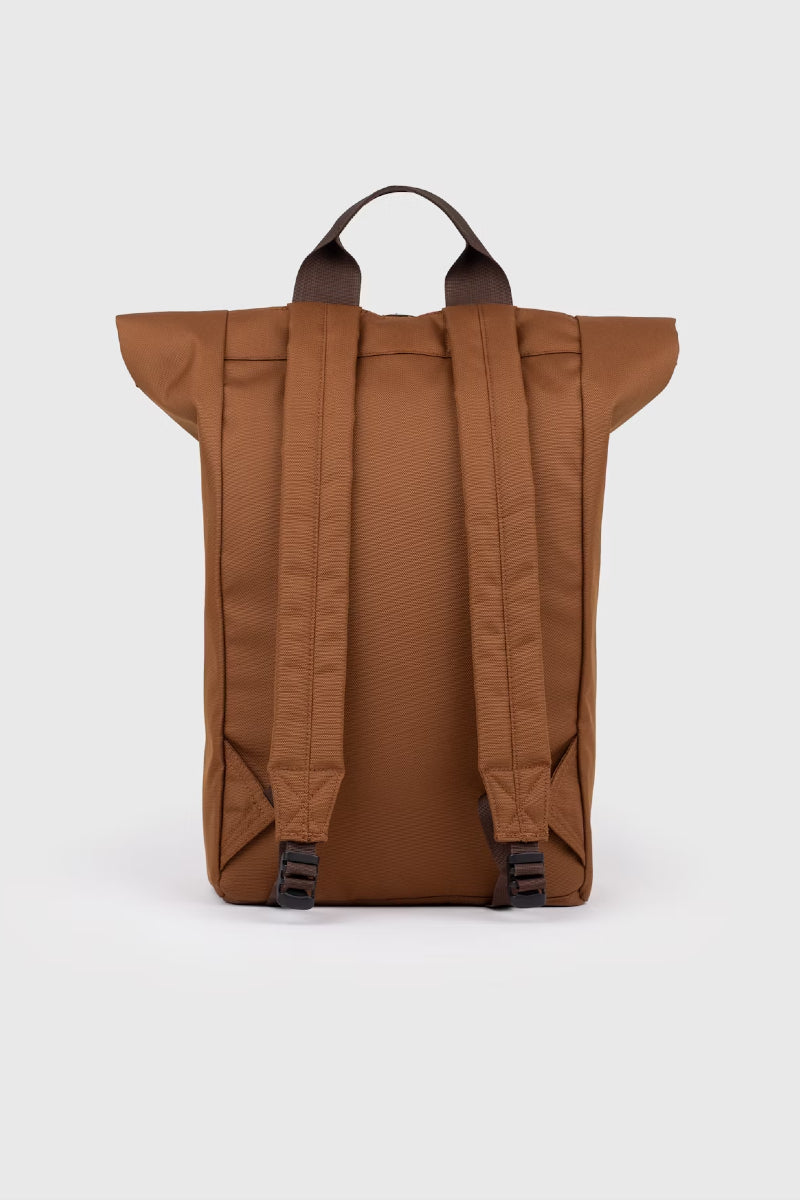 Sandqvist Ground Rolltop Backpack L - Sepia brown