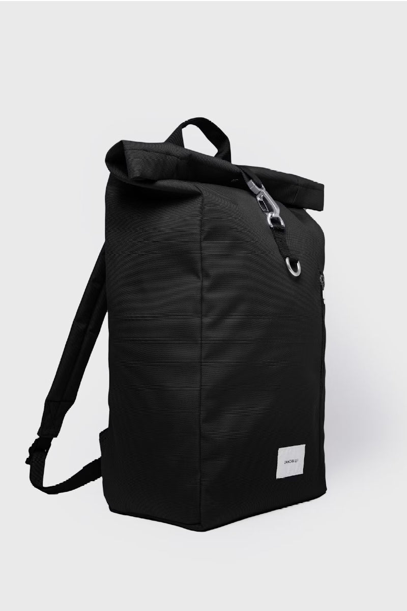 Sandqvist Ground Rolltop Backpack L - Black